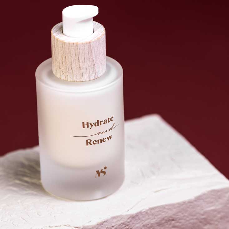 MedandSkin Hydrate and Renew Hyaluronsäure Stammzellen Serum