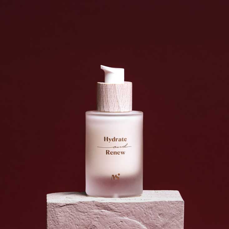 MedandSkin Hydrate and Renew Hyaluronsäure Stammzellen Serum