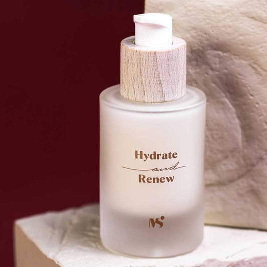 MedandSkin Hydrate and Renew Hyaluronsäure Stammzellen Serum